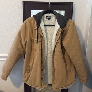 BC Surf & Sport Sherpa Lined Jacket, new, never worn.